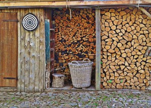 Kaminholz_Lagerung